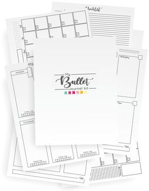 Bullet Journal Starter Kit (80 pages!)