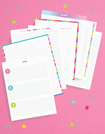 8 Page Notes Printable Kit