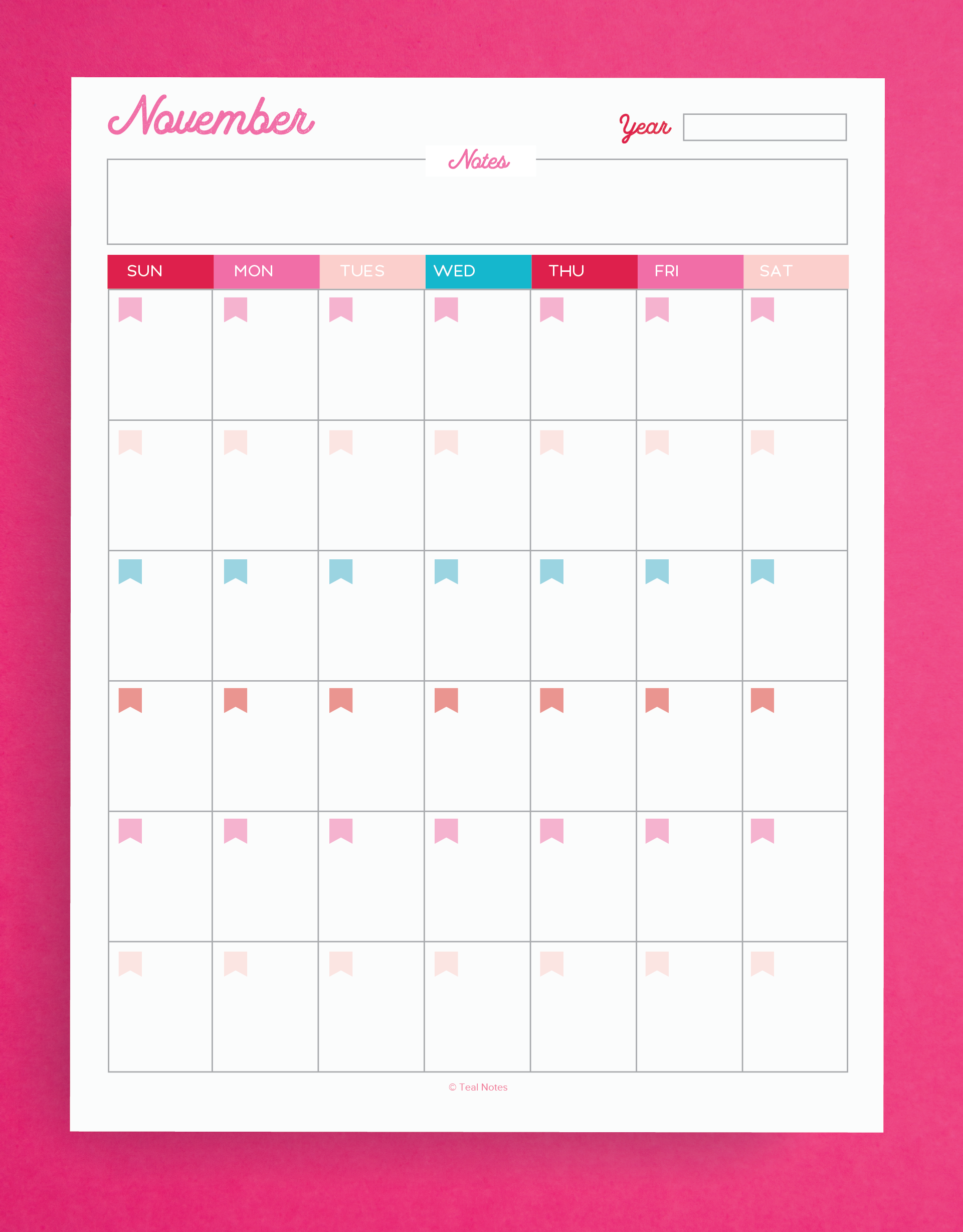 Spring Planner Printable Kit (31 pages!)