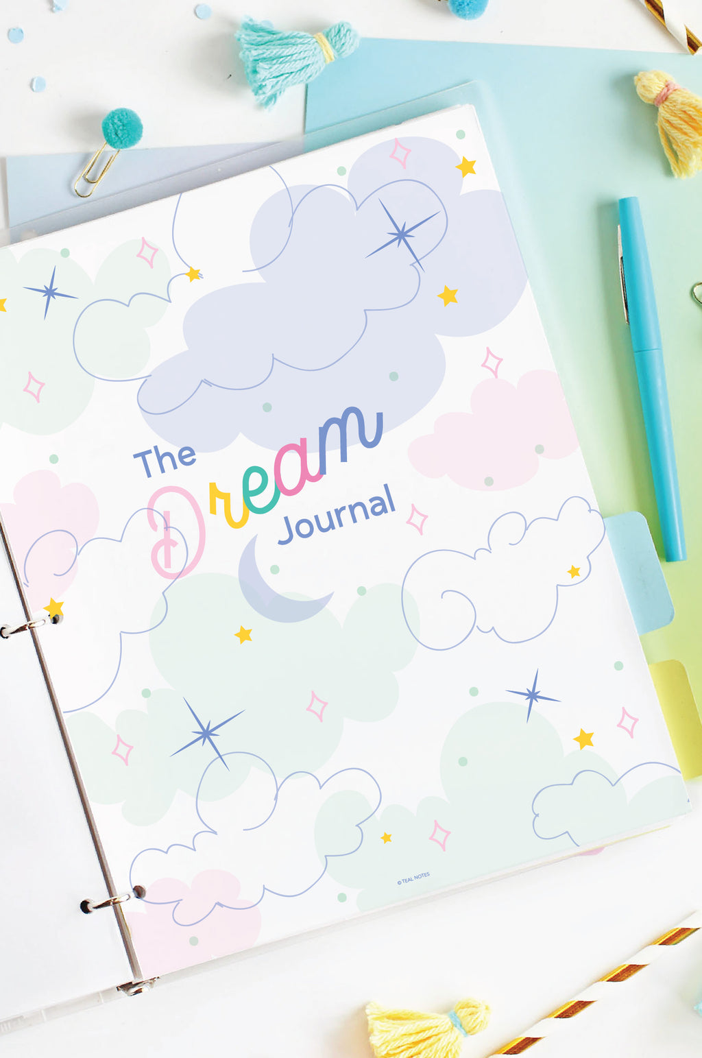 printable dream journal to record your dreams