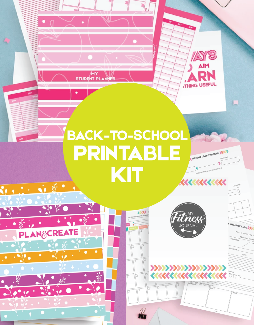 Back-To-School Printable Mega Kit